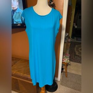 Chico's Teal Blue Dress